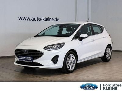 Gebraucht Ford Fiesta Titanium 101 PS (74 kW) 2022 Weiß Kleinwagen