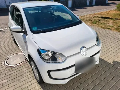Gebraucht VW up! 60 PS (44 kW) 2015 Weiß Kleinwagen