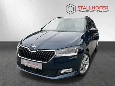 Second-hand Skoda Fabia Style 95 CP (69 kW) 2021 Albastru Break