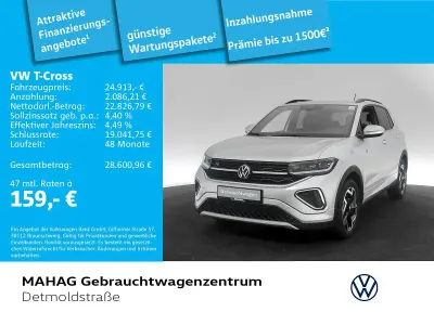 Gebraucht VW T-Cross IQ Drive 150 PS (110 kW) 2025 Reflexsilber metallic SUV