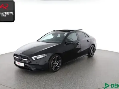 Używany Mercedes A250 AMG 224 KM (164 kW) 2021 Czarny Sedan/Limuzyna