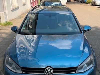 Usata VW Golf VII 150 CV (110 kW) 2015 Blu Station wagon