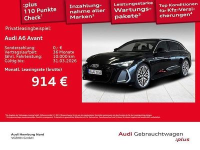 Mythosschwarz metallic Gebraucht 2025 Audi A6 Ambiente Kombi | 78.820 €