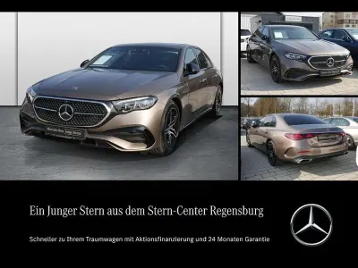 Gebraucht Mercedes E220 AMG 197 PS (144 kW) 2024 Metalliclack samtbraun Limousine