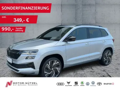 Gebraucht Skoda Karoq SportLine 150 PS (110 kW) 2022 Silber SUV
