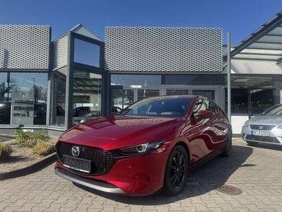 Gebraucht Mazda 3 Exclusive-Line 122 PS (89 kW) 2019 Rot Limousine
