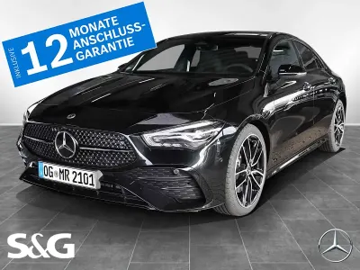 Gebraucht Mercedes CLA200 AMG 163 PS (119 kW) 2025 Metalliclack kosmosschwarz Coupé