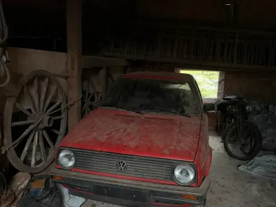 Gebraucht VW Golf II 54 PS (39 kW) 1986 Rot Kleinwagen