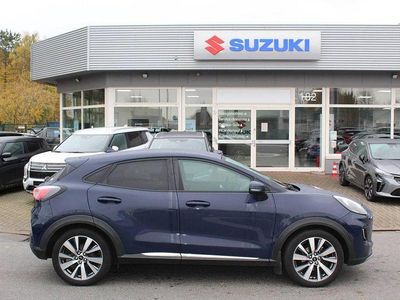 Blau Gebraucht 2021 Ford Puma Titanium X Limousine | 16.550 € (Fairer Preis)