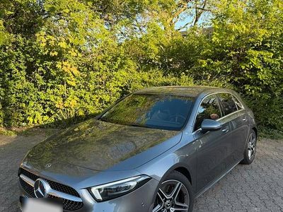 Usata Mercedes A250 AMG line 224 CV (164 kW) 2019 Grigio Utilitaria