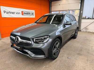 Grau Gebraucht 2019 Mercedes GLC220 AMG line SUV | 32.999 € (Fairer Preis)
