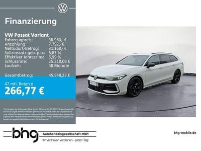 Gebraucht VW Passat R-line 150 PS (110 kW) 2025 Weiß Kombi