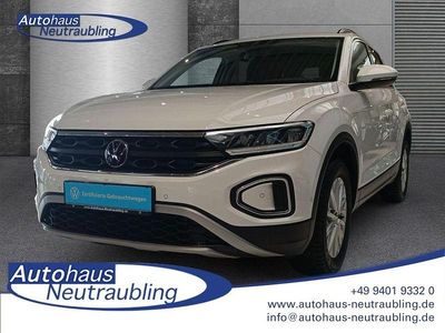 Gebraucht VW T-Roc Life 110 PS (80 kW) 2022 (weiß) pure white SUV