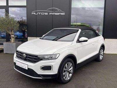 Gebraucht VW T-Roc Cabriolet Sportline 150 PS (110 kW) 2022 Weiß Cabrio