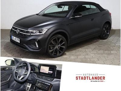 Gebraucht VW T-Roc Cabriolet R-line Edition 150 PS (110 kW) 2024 Deep black matt Cabrio