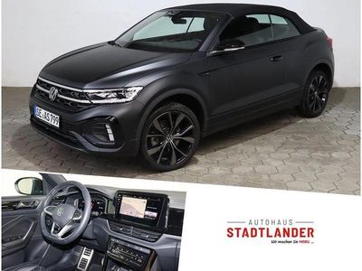 Deep black matt Gebraucht 2024 VW T-Roc Cabriolet R-line Edition Cabrio | 42.990 €