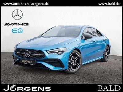 Gebraucht Mercedes CLA200 AMG 163 PS (119 kW) 2025 Blau metalliclack hyperblau Coupé