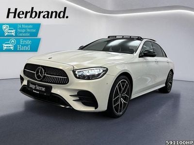 Weiß Gebraucht 2022 Mercedes E300 AMG Limousine | 40.480 € (Etwas zu teuer)