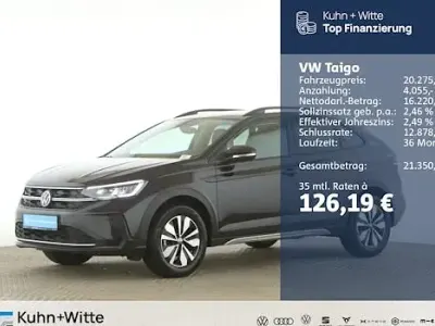 Używany VW Taigo Goal 95 KM (69 kW) 2025 Czarny SUV