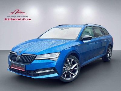 Gebraucht Skoda Superb SportLine 280 PS (205 kW) 2021 Blau Kombi