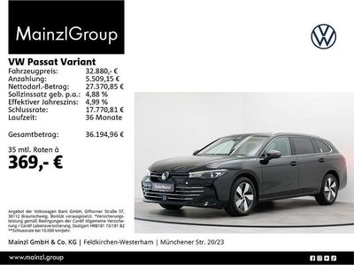 Grenadillschwarz metallic Gebraucht 2025 VW Passat Business Kombi | 32.880 € (Guter Preis)