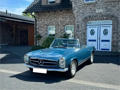 Gebraucht Mercedes SL280 170 PS (125 kW) 1970 Blau Cabrio