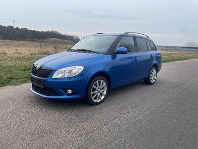 Gebraucht Skoda Fabia Best of 105 PS (77 kW) 2014 Blau Kombi