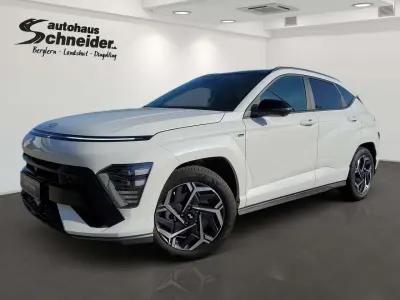 Gebraucht Hyundai Kona N Line 129 PS (94 kW) 2025 Atlas white SUV