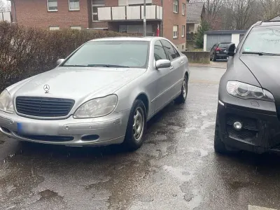 Usata Mercedes S320 224 CV (164 kW) 2001 Argento Berlina
