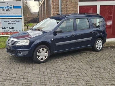 Gebraucht Dacia Logan MCV Basis 84 PS (61 kW) 2012 Blau Kombi