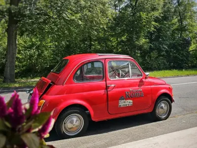Gebraucht Fiat Cinquecento 12 PS (8 kW) 1975 Rot Kleinwagen