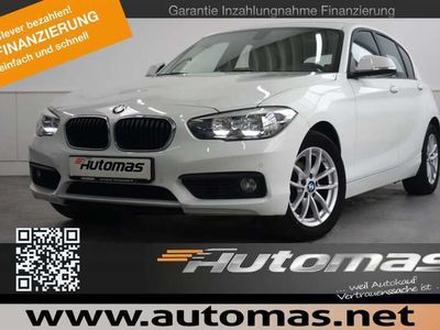 gebraucht BMW 118 d Advantage Automatik Leder Navi SHZ PDC