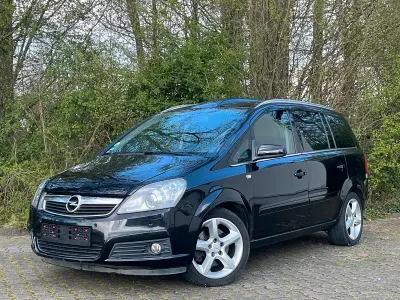 Gebraucht Opel Zafira Sport 150 PS (110 kW) 2008 Schwarz Van / Kleinbus