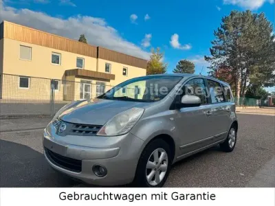 Gebraucht Nissan Note Acenta 103 PS (75 kW) 2008 Silber Kleinwagen