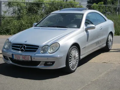 Gebraucht Mercedes CLK280 231 PS (169 kW) 2006 Silber Coupé