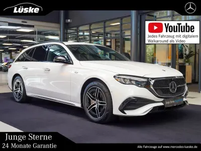 Gebraucht Mercedes E300 AMG line 313 PS (230 kW) 2025 Manufaktur opalithweiß bright Kombi