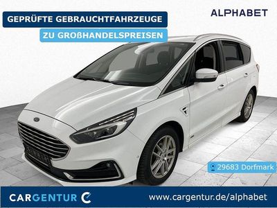 Gebraucht Ford S-MAX Titanium 190 PS (139 kW) 2022 Frost weiss Van / Kleinbus
