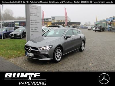 gebraucht Mercedes CLA220 Shooting Brake 8G-DCT+MBUX+SHZ+LED+GRA