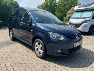 Gebraucht VW Caddy Trendline 102 PS (75 kW) 2013 Night blue metallic Van / Kleinbus