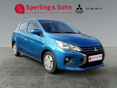 Gebraucht Mitsubishi Space Star Select 71 PS (52 kW) 2023 Atoll blau Kleinwagen
