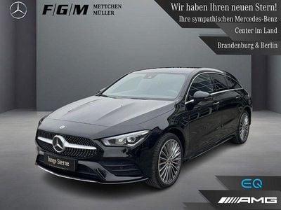 Gebraucht Mercedes CLA250e AMG line 160 PS (117 kW) 2021 Unilack nachtschwarz Limousine