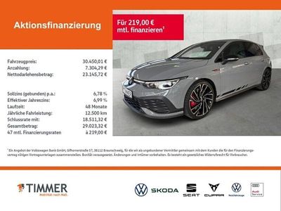 Gebraucht VW Golf VII GTI Clubsport 300 PS (220 kW) 2021 Grau Kleinwagen