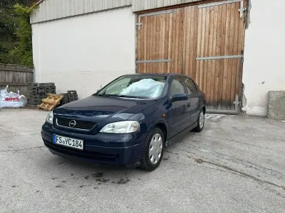 Gebraucht Opel Astra 1998 Blau Limousine