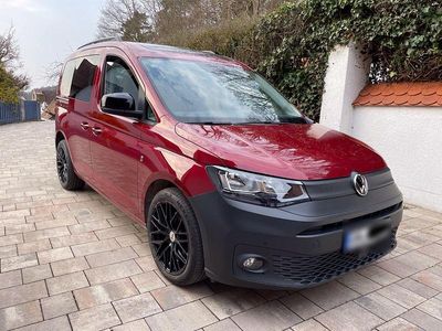 Gebraucht VW Caddy 122 PS (89 kW) 2021 Rot Van / Kleinbus