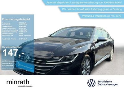 Usata VW Arteon Elegance 150 CV (110 kW) 2022 Nero Station wagon