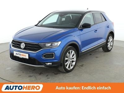 Gebraucht VW T-Roc Style 150 PS (110 kW) 2019 Blau SUV