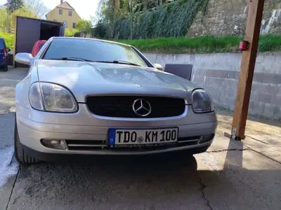 Gebraucht Mercedes SLK200 136 PS (100 kW) 1999 Silber Cabrio