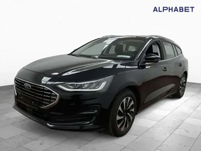 Gebraucht Ford Focus Titanium 125 PS (91 kW) 2025 Agate black metallic Kombi
