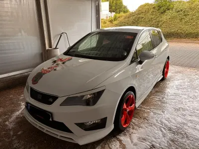 Gebraucht Seat Ibiza FR 105 PS (77 kW) 2013 Weiß Limousine