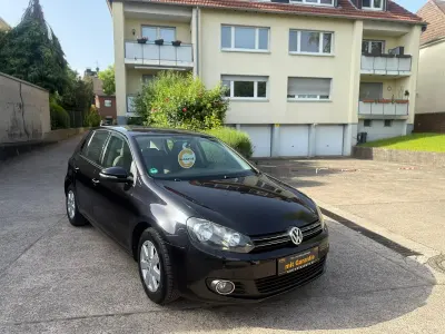 Gebraucht VW Golf VI Comfortline 122 PS (89 kW) 2009 Schwarz Kleinwagen